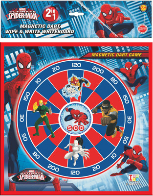 

Marvel 2 in 1 dart board Archery