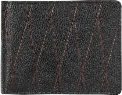 

Tony Hills Men Black Genuine Leather Wallet(4 Card Slots)