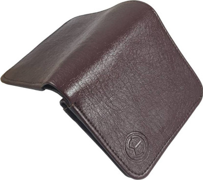 

KnW Men Brown Artificial Leather Wallet(4 Card Slots)