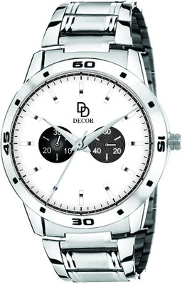 

DÉCOR D39 Analog White Dial Men's & Boy's Watch - For Men