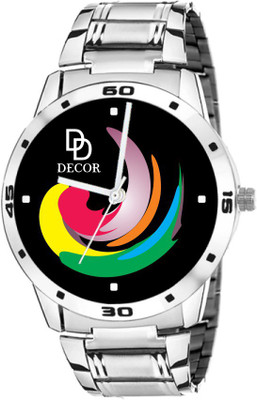 

DÉCOR D44 Analog Black Dial Men's & Boy's Watch - For Men