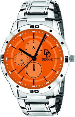 

DÉCOR D62 Analog Yellow Dial Men's & Boy's Watch - For Men