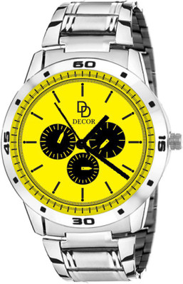 

DÉCOR D48 Analog White Dial Men's & Boy's Watch - For Men