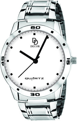 DÉCOR D51 Analog White Dial Men's & Boy's Watch - For Men