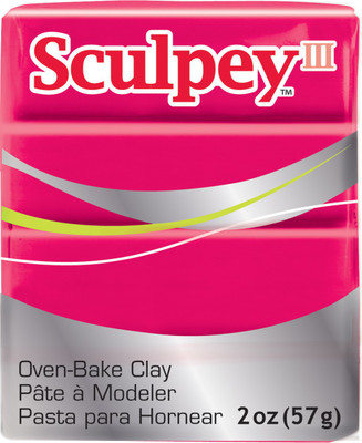 

Polyform Sculpey Iii Polymer Clay 2Oz - New Red