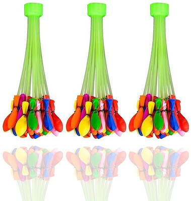 

theperfectbazaar.com Magic Ballons Set of 6 (37 each) containing 222 ballons for Holi Fun