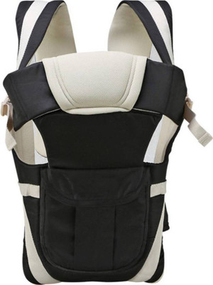 

stylokids Hands-Free 4-in-1 Baby Carrier(Black, Front carry facing out)