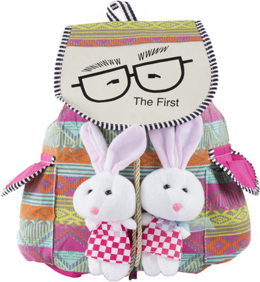 

LUIS MEKAL Rabbit Teddy Soft Toy MultiColour Kids School Bag & BackPack 15 L Backpack(Multicolor), Rabbit tedy bag