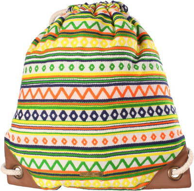 

Bend The Trend Rucksack - Green/Yellow/Orange Multipurpose Bag(Green, 21 inch)