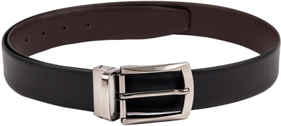 

Kara Men Formal, Casual Black, Brown Genuine Leather Reversible Belt, Blacknbrown