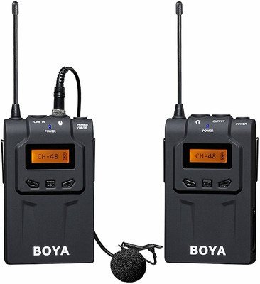 

Boya BY-WM6 Ultra High Frequency UHF Wireless Lavalier Camera Microphone
