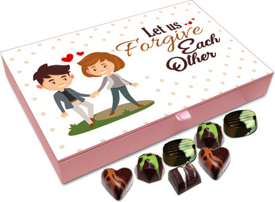 

Chocholik Gift Box - Let Us Forgive Each Other Chocolate Box - 12pc Truffles(144 g)