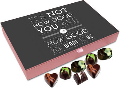 

Chocholik Gift Box - It's Not How Good You Are Chocolate Box - 12pc Truffles(144 g)
