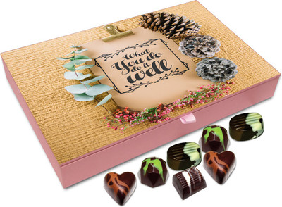 

Chocholik Gift Box - What You Do, Do It Well Chocolate Box - 12pc Truffles(144 g)