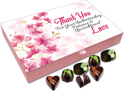 

Chocholik Gift Box - Thank You For Your Patience And Unconditional Love Chocolate Box - 12pc Truffles(144 g)