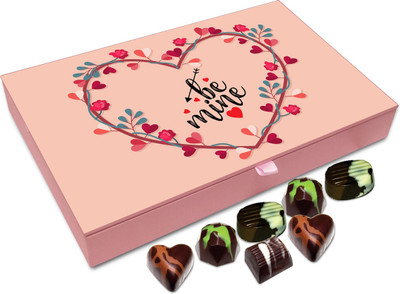 

Chocholik Gift Box - Be Mine Today And Forever Chocolate Box - 12pc Truffles(144 g)