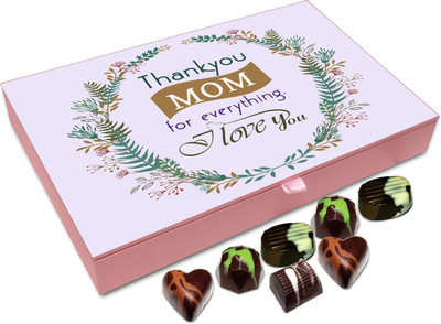 

Chocholik Gift Box - Thank You Mom For Everything Chocolate Box - 12pc Truffles(144 g)