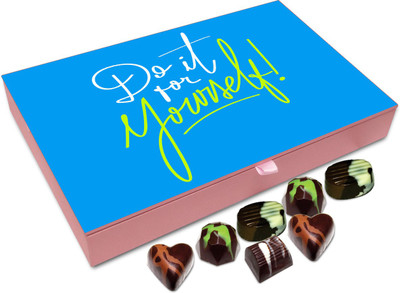 

Chocholik Gift Box - Do It for Yourself Chocolate Box - 12pc Truffles(144 g)
