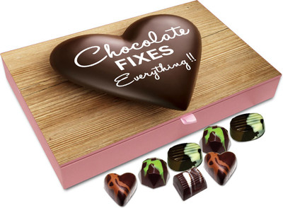

Chocholik Gift Box - Chocolate Fixes Everything Chocolate Box - 12pc Truffles(144 g)