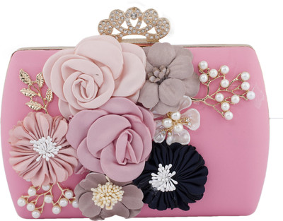 

LUIS MEKAL Party Pink Clutch
