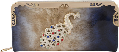

LUIS MEKAL Party Gold Clutch
