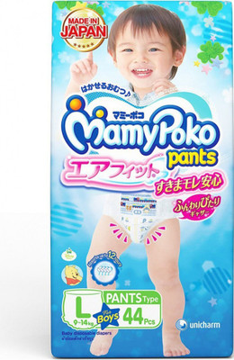 

MamyPoko Mamy Poko Pants Airfit for boys - L(44 Pieces)