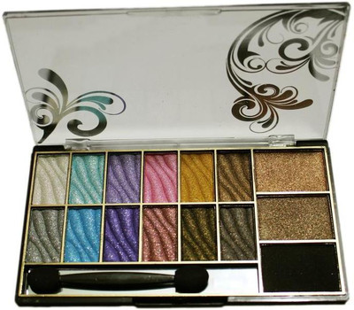 

Bigwig Professional Make Up 12+3 Color Eye Shadow 80 g(Multicolor)