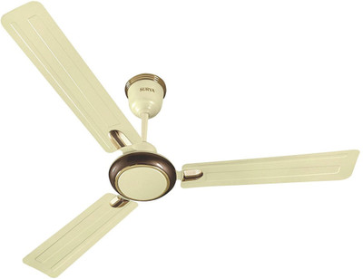 

Surya Udan Plus Perl Ivory 3 Blade Ceiling Fan(Perl, Ivory, Pack of 1)