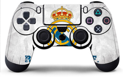

NEHAL KHATRI PS4 controller skin ( sticker ) of REAL MADRID. Gaming Accessory Kit(Multicolor, For PS4)