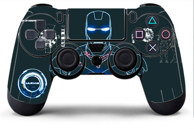 

NEHAL KHATRI PS4 controller skin ( sticker ) of NEON IRONMAN. Gaming Accessory Kit(Multicolor, For PS4)