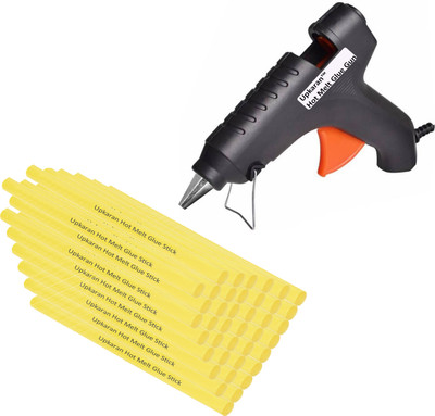 

Upkaran 40 Watt with 40 Yellow(8inch) Glue Sticks, High-Tech Electronic Standard Temperature Corded Glue Gun(11 mm)