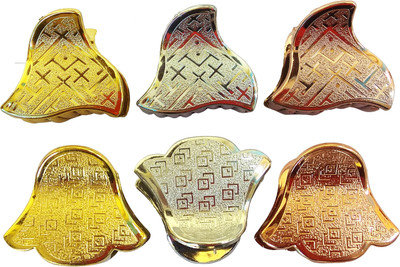 

LADY FASHION Part Wear Hair Clips (Set Of 6 Clips) Hair Claw(Gold, Silver, Copper)