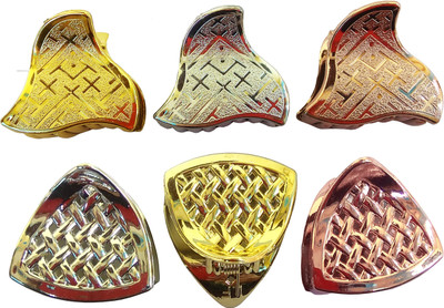 

LADY FASHION Part Wear Hair Clips (Set Of 6 Clips) Hair Claw(Gold, Silver, Copper)