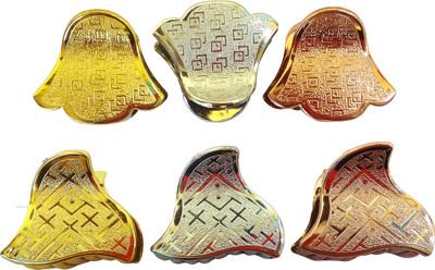 LADY FASHION Part Wear Hair Clips (Set Of 6 Clips) Hair Claw(Gold, Silver, Copper)