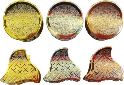 

LADY FASHION Part Wear Hair Clips (Set Of 6 Clips) Hair Claw(Gold, Silver, Copper)