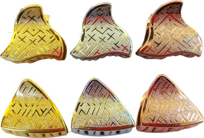 

LADY FASHION Part Wear Hair Clips (Set Of 6 Clips) Hair Claw(Gold, Silver, Copper)