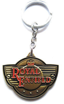 

HatsOff Royal Enfield golden Key Chain Bullet bike Sturdy look metal key chain Key Chain
