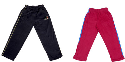 IndiWeaves Track Pant For Boys(Multicolor, Pack of 2)