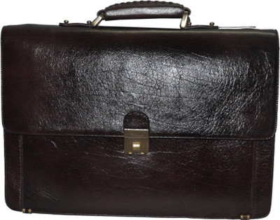 

bayed 17 inch Laptop Messenger Bag(Brown)