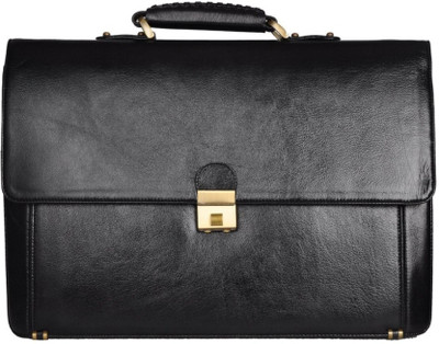 

bayed 17 inch Laptop Messenger Bag(Black)