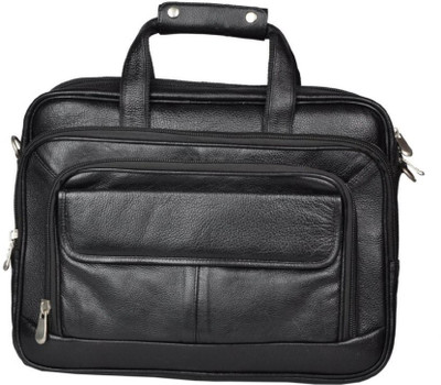 

bayed 17 inch Laptop Messenger Bag(Black)