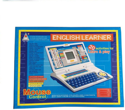 

KT BROTHERS New English Learner Laptop For Kids - 20 Acitivites(Blue)