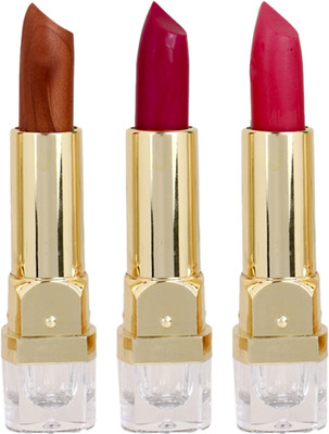 

Personi Waterproof Premium Moisturising lipstick set of 3 ( multi color - a)(Multicolor, 3.5 ml)