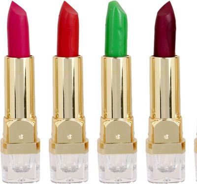 

Personi Waterproof Premium lipstick set of 4 (multi color - a)(Multicolor, 3.5 ml)