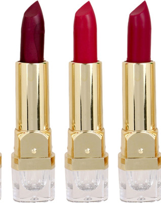

Personi Waterproof Premium Quality lipstick set of 3 (multi color - a)(Multicolor, 3.5 ml)