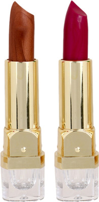 

Personi Waterproof Premium lipstick set of 2 ( Light Coffee and Burgandy color/shades -A)(Multicolor, 3.5 ml)