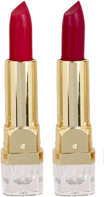 

Personi Waterproof Premium lipstick set of 2 ( Mild Red and Maroon color/shades-A)(Multicolor, 3.5 ml)