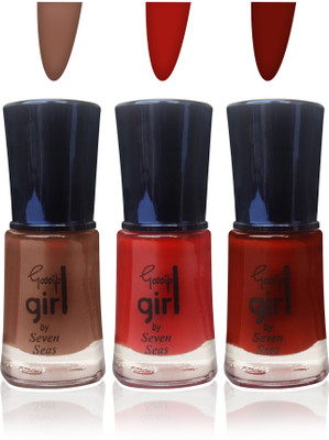 

seven seas gossip girl nail polish multicolor makeup cosmetics 123456789 exclusive fashion collection femina09 set of 3 multicolor