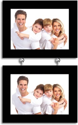 MAGIC GIFT Wood Wall Photo Frame(Black, 2 Photo(s), 10X15 CM)