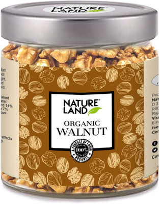 

Natureland Organics Walnut 150 Gm Walnuts(150 g, Plastic Bottle)